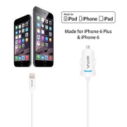 Skiva-AC106-PowerFlow-Lightning-Fire-C-1-Rapid-Car-Charger-with-32-Feet-Integrated-8-Pin-Lightning-Cable-for-iPhone-6-6Plus-5S-5C-iPad-Air2-mini3-and-iPod-White-0-1