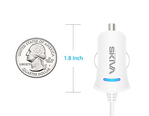 Skiva-AC106-PowerFlow-Lightning-Fire-C-1-Rapid-Car-Charger-with-32-Feet-Integrated-8-Pin-Lightning-Cable-for-iPhone-6-6Plus-5S-5C-iPad-Air2-mini3-and-iPod-White-0-2