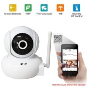 Smartiscam-Megapixel-Wireless-720P-HD-Wi-Fi-IP-Camera-QR-Code-Scan-Smartphone-WPS-Easy-Setup-Home-Remote-Surveillance-Monitoring-System-with-Two-way-Talk-30ft-Night-Vision-APP-Smooth-PT-Control-Motion-0