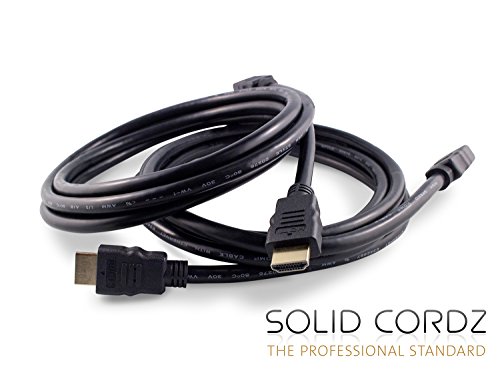 Solid-Cordz-High-Speed-HDMI-Cable-with-Ethernet-4K-3D-Auto-Return-High-Quality-Gold-Plated-Connectors-Great-for-XBox-PlayStation-and-More-0