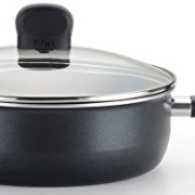 T-fal-A68833-Soft-Sides-Nonstick-Thermo-Spot-Dishwasher-Safe-Oven-Safe-Saute-Pan-Jumbo-Cooker-Cookware-42-Quart-Black-0-0