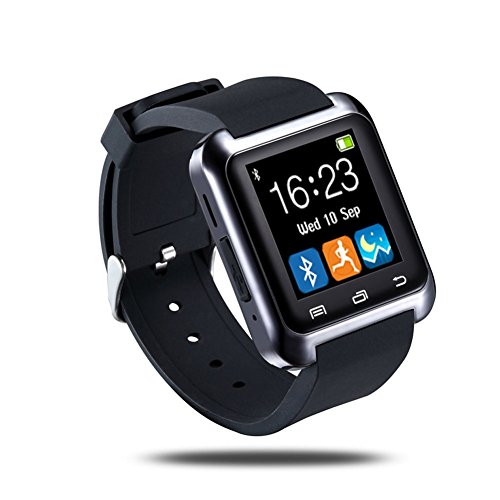 Teslasz-U80-Bluetooth-40-Smart-Wrist-Wrap-Watch-Phone-for-Smartphones-IOS-Android-Apple-iphone-55C5S66-Puls-Black-0