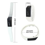 Toprime-Bluetooth-Pedometer-Fitness-Bands-Sleep-Tracker-for-iPhoneiPadAndroid-Smart-Phone-Tracking-DistanceStepsTimeSleepingCaloriesBlack-0-5