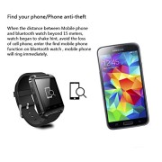 U-watch-U8S-Waterproof-Smart-Watch-Phone-Mate-with-SyncBluetooth-40Anti-lost-Alarm-for-Apple-iphone-44S55C5S-Android-Samsung-S2S3S4Note-2Note-3-HTC-Sony-Black-Black-0-4