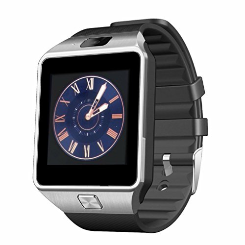 Veezy-Gear-S-Bluetooth-Smart-Watch-WristWatch-Sim-insert-anti-lost-Call-reminder-Phone-Mate-Black-0