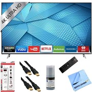 Vizio-M49-C1-49-Inch-120Hz-4K-Ultra-HD-M-Series-LED-Smart-HDTV-Hook-Up-Bundle-includes-M49-C1-4K-Ultra-HD-Smart-TV-Screen-Cleaning-Kit-6-HDMI-Cable-x-2-6-Outlet2-USB-Wall-Tap-and-Microfiber-Cleaning-C-0