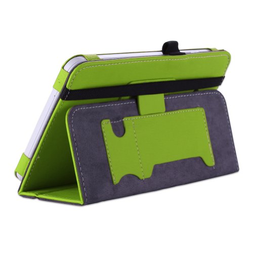 WAWO-Samsung-Tab-3-Lite-70-Inch-Tablet-Folio-Case-Cover-green-0-3