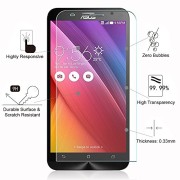 ZenFone-2-Screen-Protector-PLESON-Anti-Scratch-ASUS-ZenFone-2-55-inch-Tempered-Glass-Premium-03mm-25D-Rounded-Edge-9H-Bubble-Free-No-Rainbow-Screen-Shatterproof-Anti-fingerprint-Water-Oil-Resistant-Ea-0-2