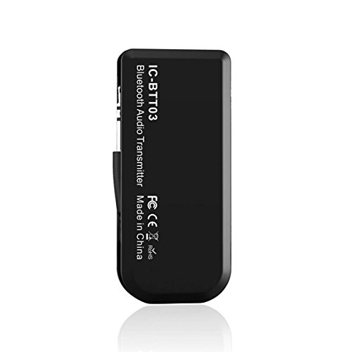 iClever-IC-BTT03-2nd-Gen-Wireless-Portable-Stereo-Music-Bluetooth-Transmitter-and-AdapterDongle-for-TV-Desktop-Laptop-Tablet-MP3-MP4-Player-CD-and-DVD-Players-and-more-other-35mm-Audio-Devices-Support-0-2