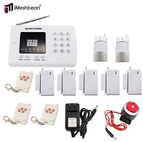 iMeshbean-Wireless-PIR-Home-Security-Burglar-Alarm-System-Auto-Dialing-Dialer-K05-99-Zones-0