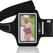 Kobert-Sports-Fitness-Exercise-Armband-for-iPhone-6-5-5s-5c-4s-Samsung-Galaxy-S5-S4-for-running-cycling-yoga-Key-Pocket-Arm-Sizes-95-155-in-0
