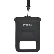 LYCEEM-Waterproof-Cell-Phone-Carrying-Cases-Dry-Bag-for-iPhone-3-4-4S-5-5S-6-Sumsung-Nokia-Lumia-HTC-BlackBerry-LG-Xiaomi-Motorola-fit-all-Smartphone-Smaller-than-47-Black-0-0