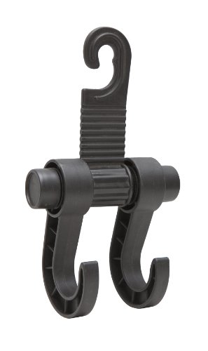 MAXSA-Innovations-25526-Auto-Black-Twin-Headrest-Hanger-0