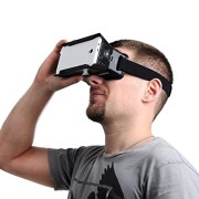 SUNNYPEAK-Plastic-Google-Cardboard-3D-VR-Virtual-Reality-Glasses-with-Adjustable-Focal-Distance-Pupil-Distance-for-iPhone-Samsung-Nexus-HTC-Moto-LG-Mobile-Smartphone-with-QR-Code-Blackwith-Magnet-0-6