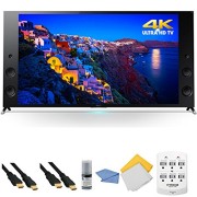 Sony-XBR-65X930C-65-inch-4K-Ultra-HD-120Hz-3D-Smart-LED-TV-with-2-6ft-HDMI-Cables-6-Outlet-Wall-Tap-TVLCD-Screen-Cleaning-Kit-with-1-Piece-Micro-Fiber-Cloth-0