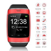 Upgraded-New-S12CIYOYO-Smart-Watch-Phone-Mate-With-Bluetooth-30-for-Apple-iPhone-4S55C5S6-and-Samsung-HTC-Sony-Huawei-Xiaomi-Android-SmartPhone-Red-0