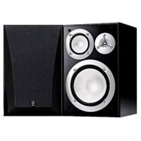 Yamaha-NS-6490-3-Way-Bookshelf-Speakers-Black-Finish-Pair-0