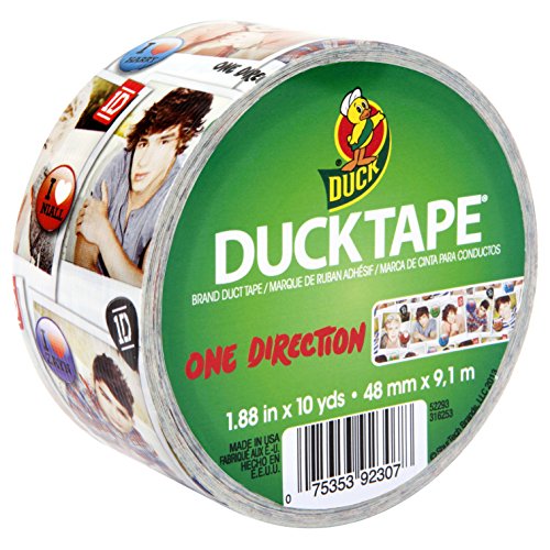 Duck-Brand-281972-One-Direction-Printed-Duct-Tape-188-Inches-x-10-Yards-Single-Roll-0