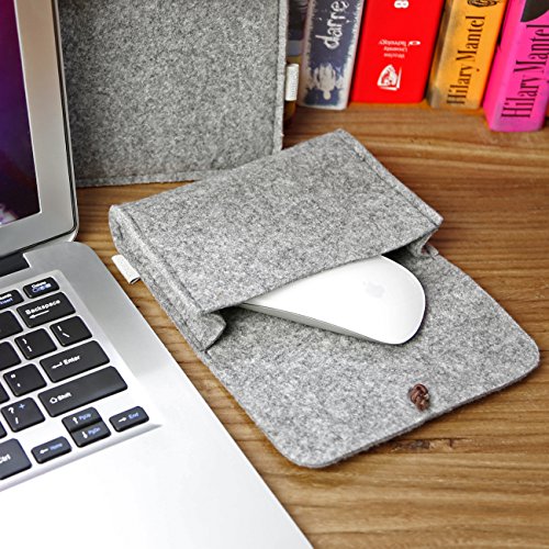 Inateck-129-iPad-Pro-133-Inch-MacBook-Air-Pro-Retina-Sleeve-Case-Cover-Ultrabook-Netbook-Laptop-Bag-Tablet-PC-Sleeve-with-Stand-Function-for-MacBook-and-iPad-Gray-0-6