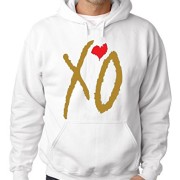 New-Way-188-Pullover-XO-The-WEEKND-Unisex-Hooded-Sweatshirt-Small-White-0
