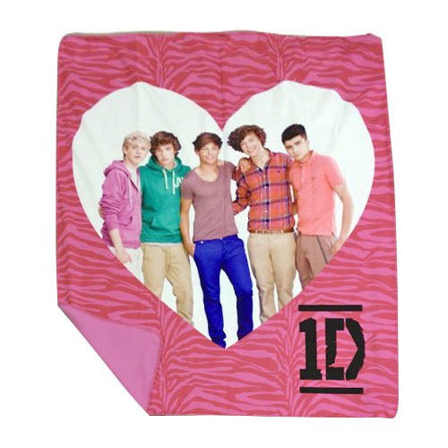 One-Direction-Pink-Zebra-Throw-Features-1D-in-a-Heart-0-0