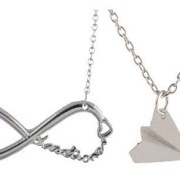 One-Direction-Twin-Pack-Harry-Paper-Plane-and-Infinity-Necklace-Chains-0