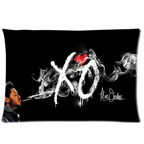 The-Weeknd-Xo-Black-Custom-Pillowcase-Pillow-Case-Covers-20X30One-Side-0