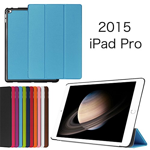 iPad-Pro-Case-T-Trees-iPad-Pro-Premium-PU-Leather-Folio-Case-Cover-for-Apple-129-Inch-iPad-Pro-2015-Model-Ultra-Slim-Lightweight-Stand-Case-Blue-0