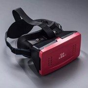 3D-VR-Headset-TDA-TradingTM-Virtual-Reality-3D-Video-Glasses-Head-Mount-with-Comfortable-Headband-Fit-All-Smartphone-from-35-to-6-inches-for-3D-Movies-and-Games-USA-Seller-Red-0