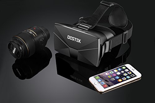 DESTEK-2016-New-Version-Vone-3D-VR-Virtual-Reality-Headset-3D-VR-Glasses-with-NFC-and-Nose-Padding-for-4-to-6-inch-Smartphones-for-3D-Movies-and-GamesBetter-than-Google-Cardboard-Adjustable-Strap-0-6