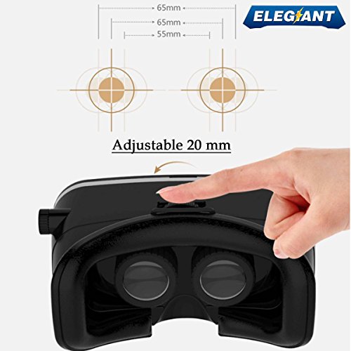 ELEGIANT-360-Viewing-Immersive-Virtual-Reality-3D-VR-Glasses-Google-Cardboard-3D-Video-Games-Glasses-VR-Headset-Compatible-with-35-60-inches-Android-Apple-Smartphones-for-3D-Movies-and-Games-0-5