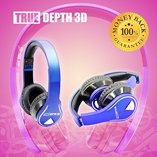 True-Depth-3D-VR-InfernoTM-Ultimate-Experience-Premium-Virtual-Reality-with-Bluetooth-Headphones-and-Bluetooth-Game-Pad-Compatible-with-4-6-Inch-Android-Smartphones-0-4