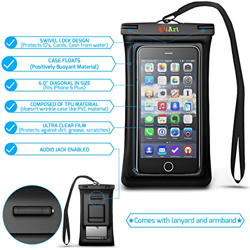 Waterproof-Case-Waterproof-Bag-Pouch-for-iPhone-6S66-Plus5S5C54S4-External-Earphone-Accessory-Jack-FLOATS-HEAVY-DUTY-Double-Seam-Fits-Samsung-Galaxy-S6S6-EDGES5S4NOTE-432-HTC-ONE-M9M8M7-SONY-Z4Z3Z2-Go-0