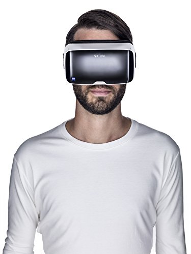 ZEISS-VR-ONE-Virtual-Reality-Headset-Retail-Packaging-White-with-Black-front-and-head-strap-0-0