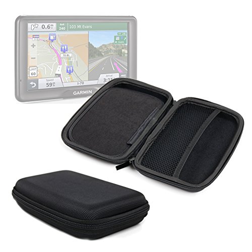 Black Hard Carry Case Garmin Dezl 760LMT-D 7'' GPS Sat Nav With Storage 